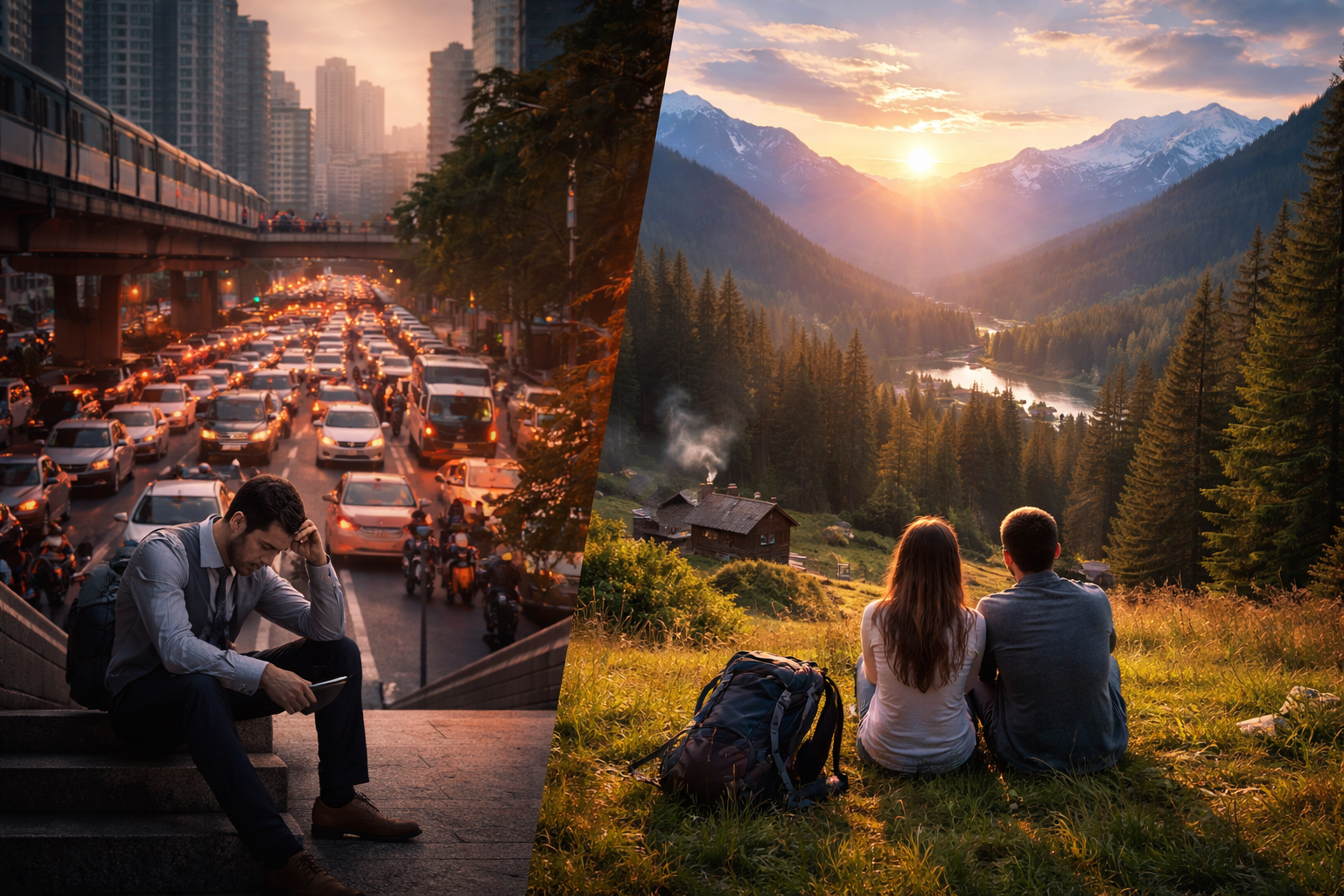 Why Everyone Is Leaving Cities for Mountains