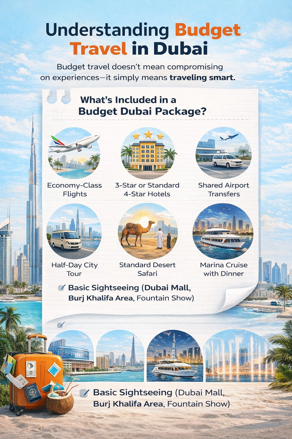 Budget vs Luxury Dubai Packages