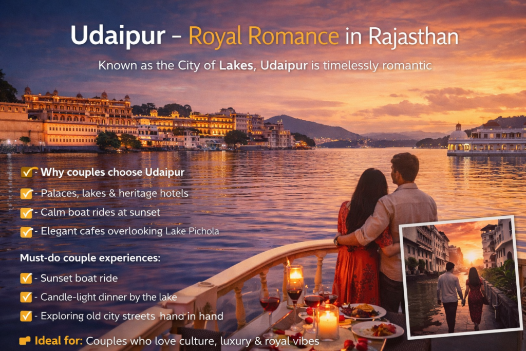 Best couple trips in India