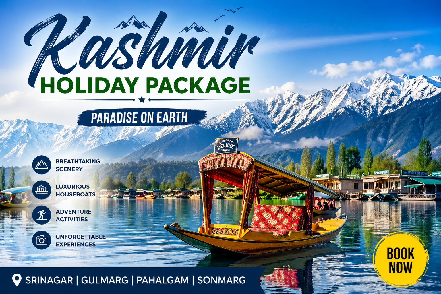 Kashmir Holiday Package 2026