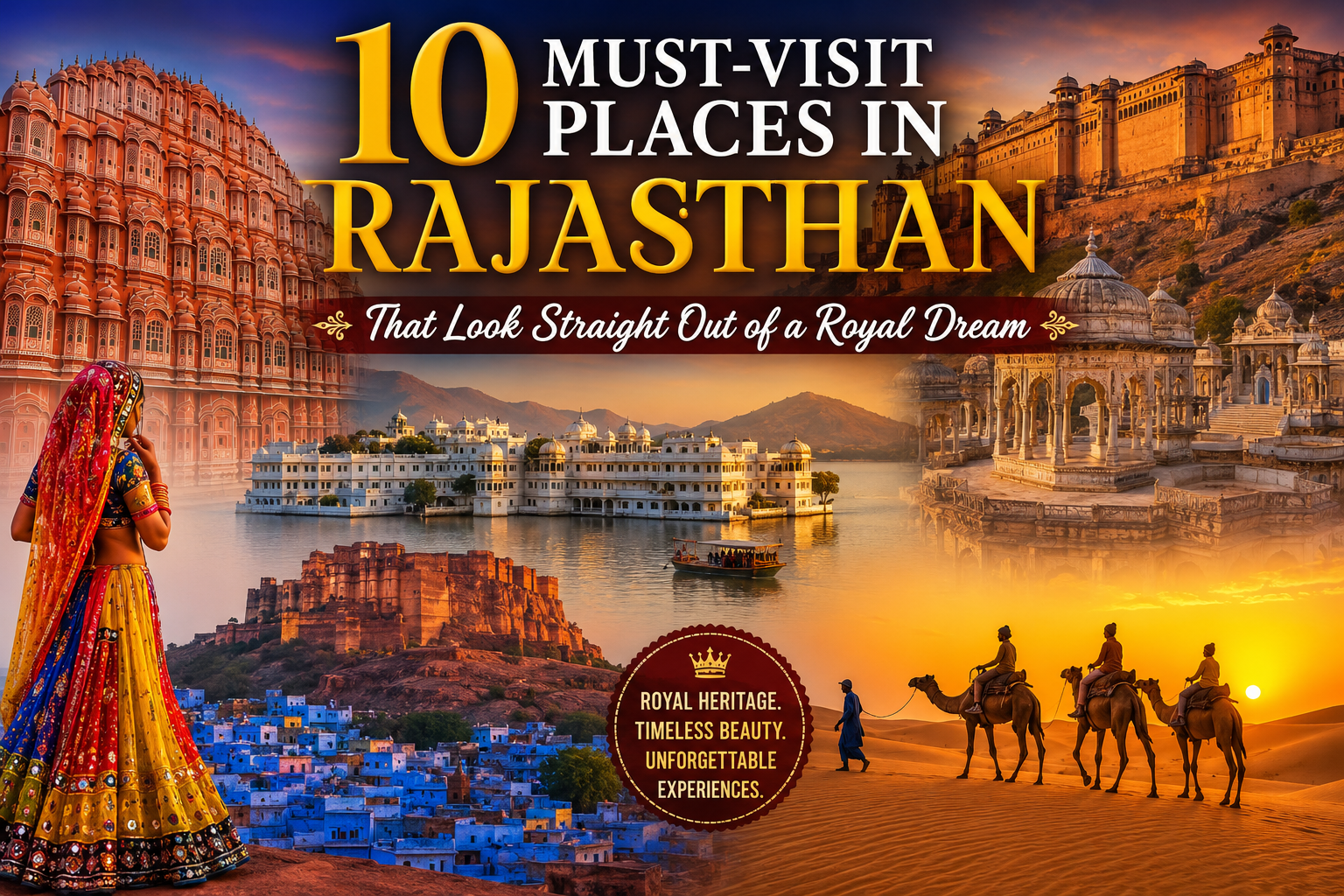 10 must-visit places in Rajasthan