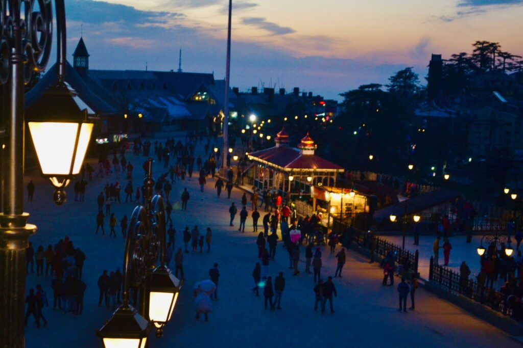 Mall Road Shimla