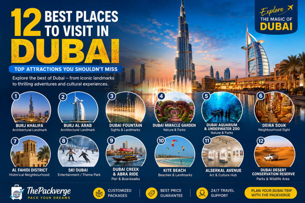 Best Places to Visit in Dubai