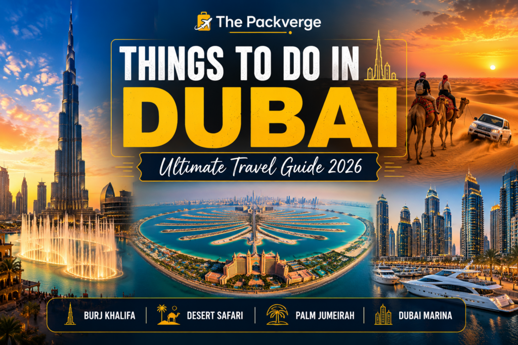 THINGS TO DO IN DUBAI