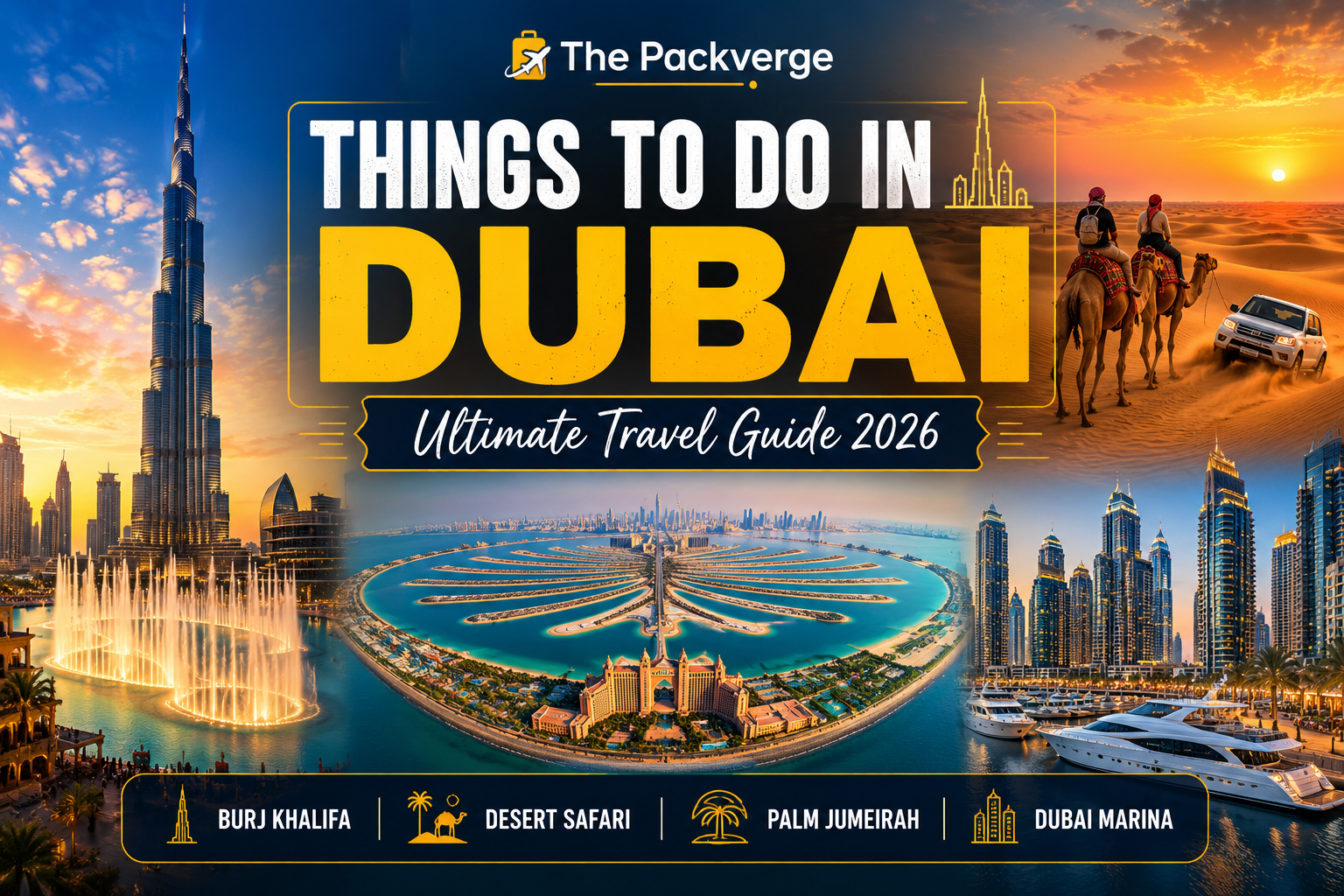 THINGS TO DO IN DUBAI