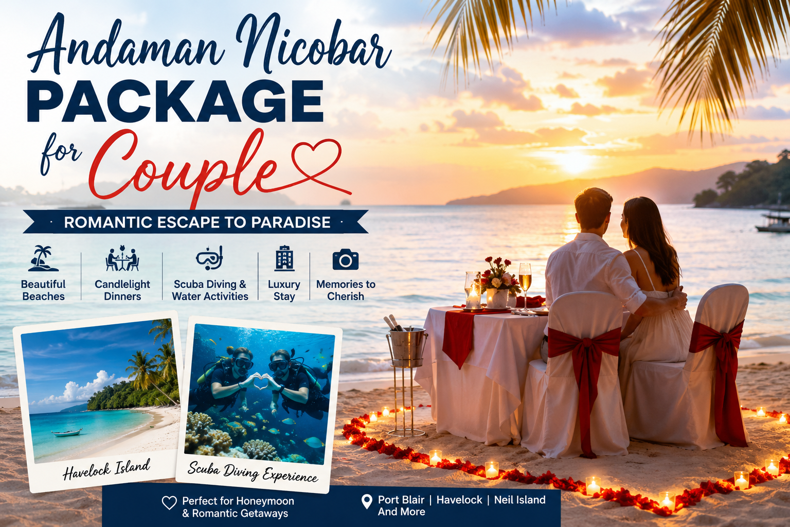 Andaman Nicobar Package for Couple