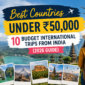 Best Countries Under ₹50000 85x85